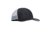 RipHEAD™ Cap - Black-SilverMesh-Snapback