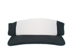 RipHEAD™ Visor - BlackWhite-HookLoopClasp