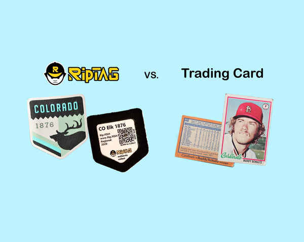 RipTAG Patches VS. Trading Cards