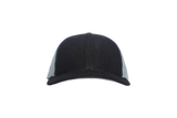 RipHEAD™ Cap - Black-SilverMesh-Snapback